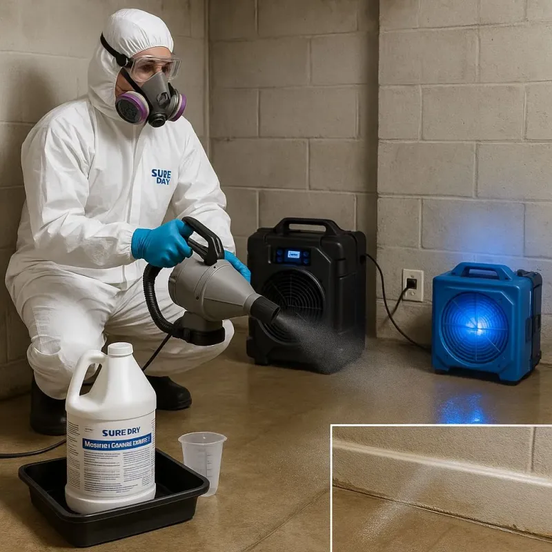 Sanitization and Odor Removal process in Pilot Mountain, NC